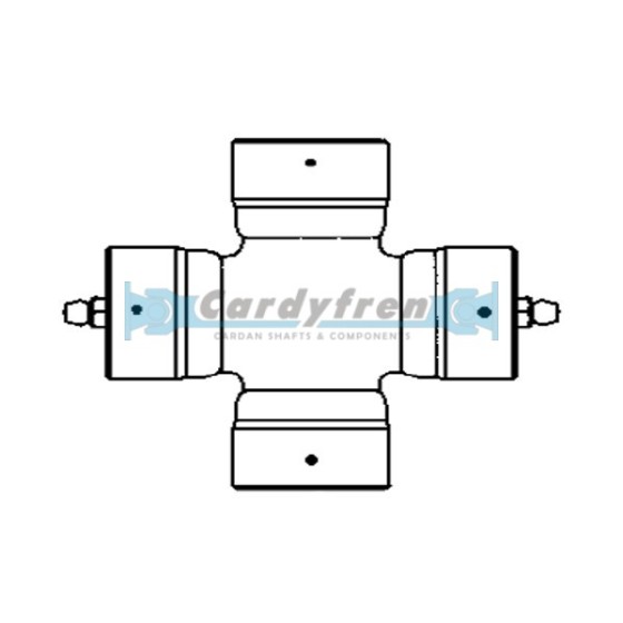 CRUZ Ø17x41 E/ 2 DADOS