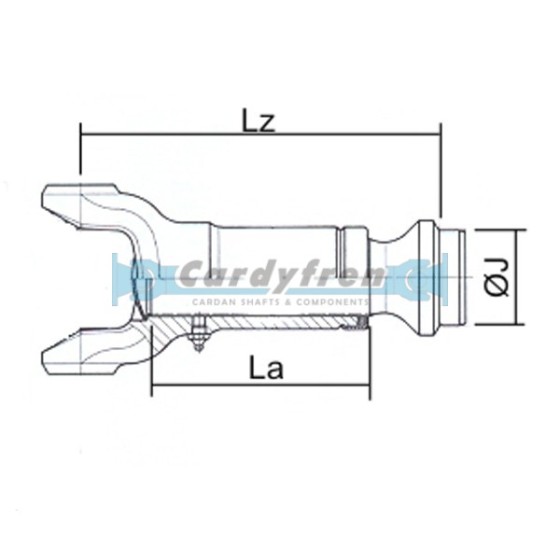 MACHOIRE A COULISSE ELBE 0.106 135 mm