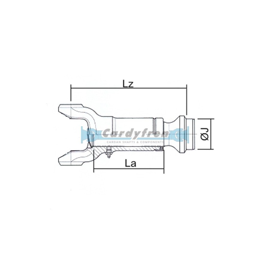 MACHOIRE A COULISSE ELBE 0.106 135 mm