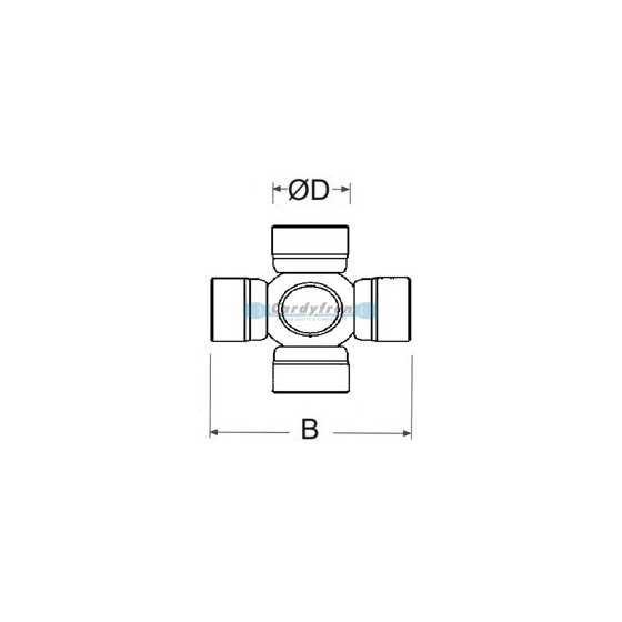 CRUZ Ø 27x79 REMACHABLE E/V JEEP