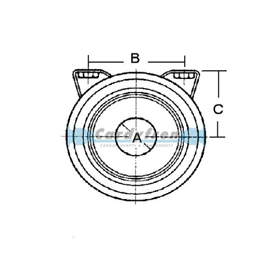 CENTER SUPPORT BEARING SEAT