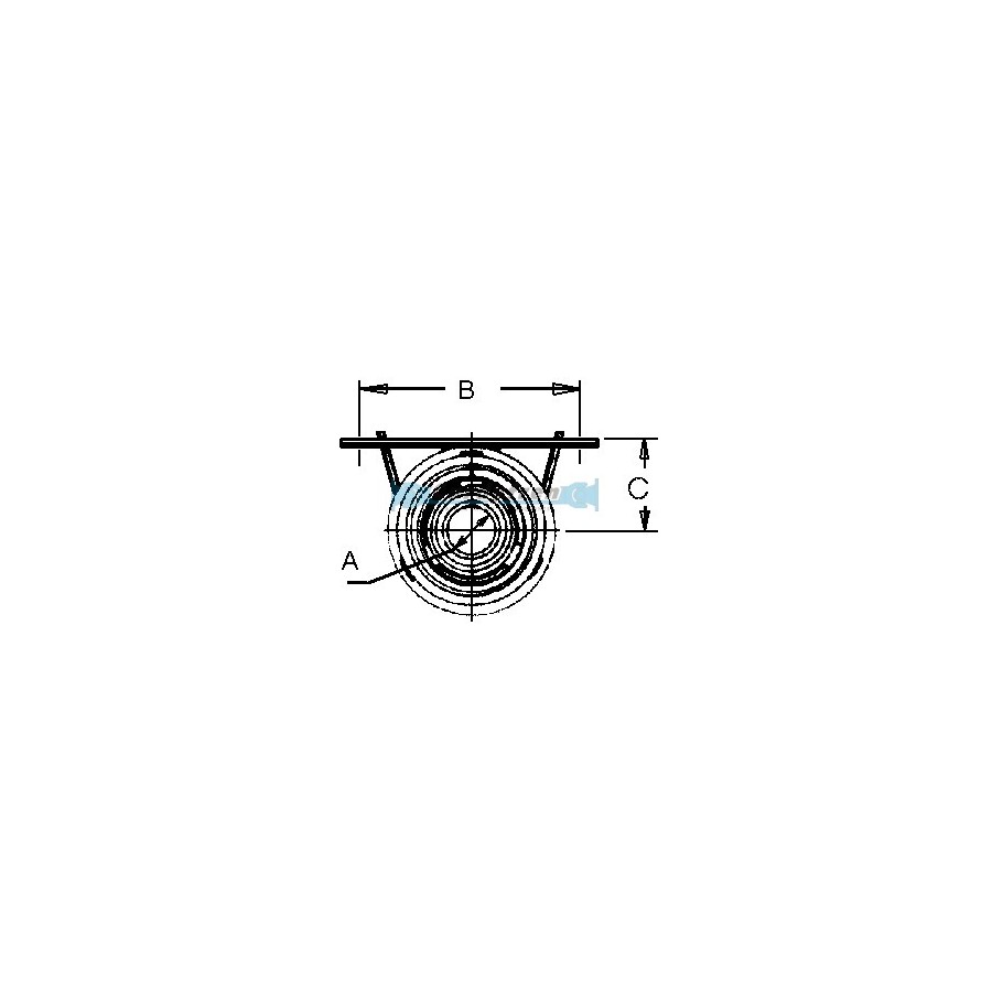 CENTER BEARING FOR DRIVESHAFT BMW 26127501257