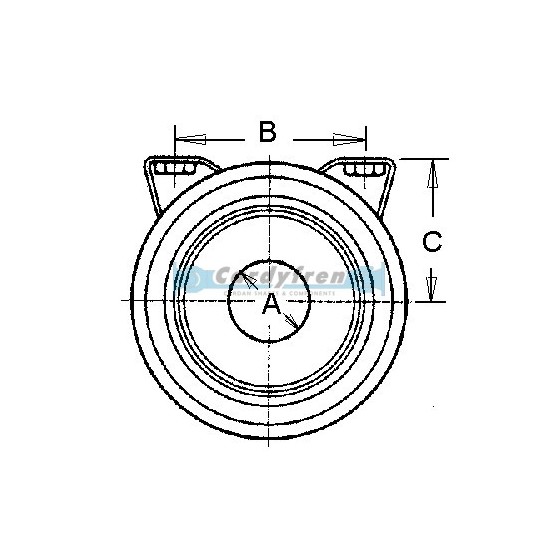 ORIGINAL CENTER BEARING FOR DRIVESHAFT VOLKSWAGEN VW TOUAREG, AUDI Q7, PORSCHE CAYENNE