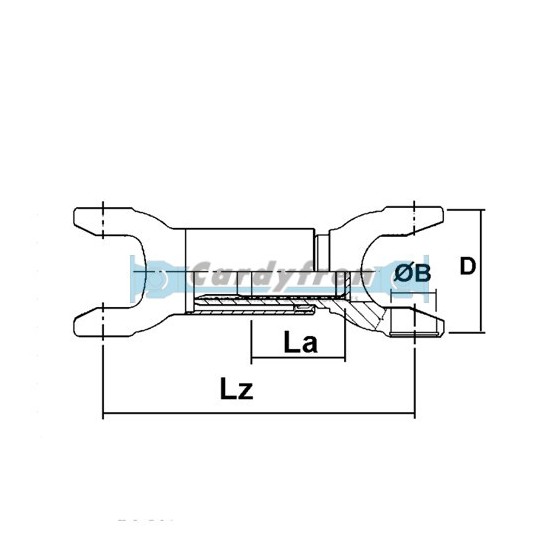 CUERPO CARDAN ALTERNATIVO S.0030