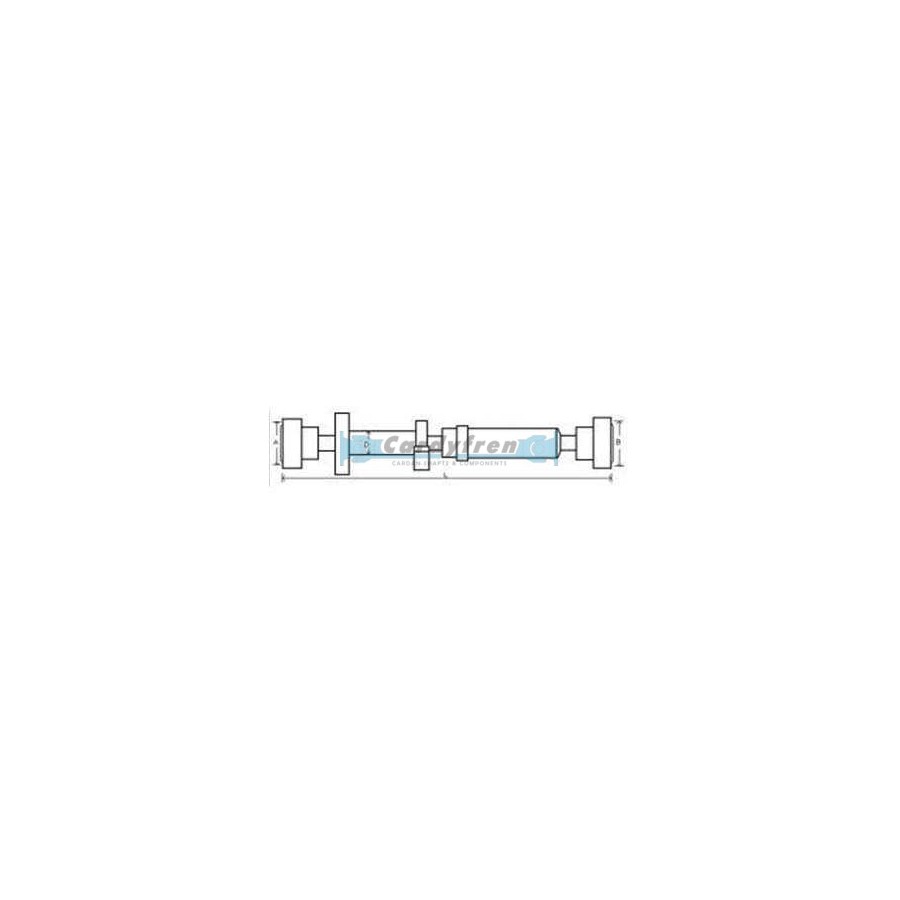 TRANSMISSION A CARDAN ORIGINAL AUDI Q7