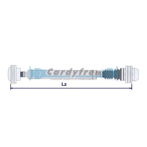 TRANSMISION HOMOCINETICA JEEP GRAND CHEROKEE II 52099498AE 52099498AB 52099498AD 