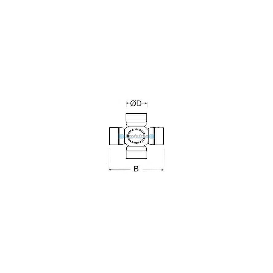 CROISILLON Ø 27x71 E/V FORD