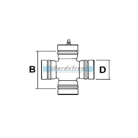 CRUZ Ø25x40 MAZDA / NISSAN E/1 DADO