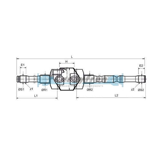 PALIER ARTICULADO JCB 3CX