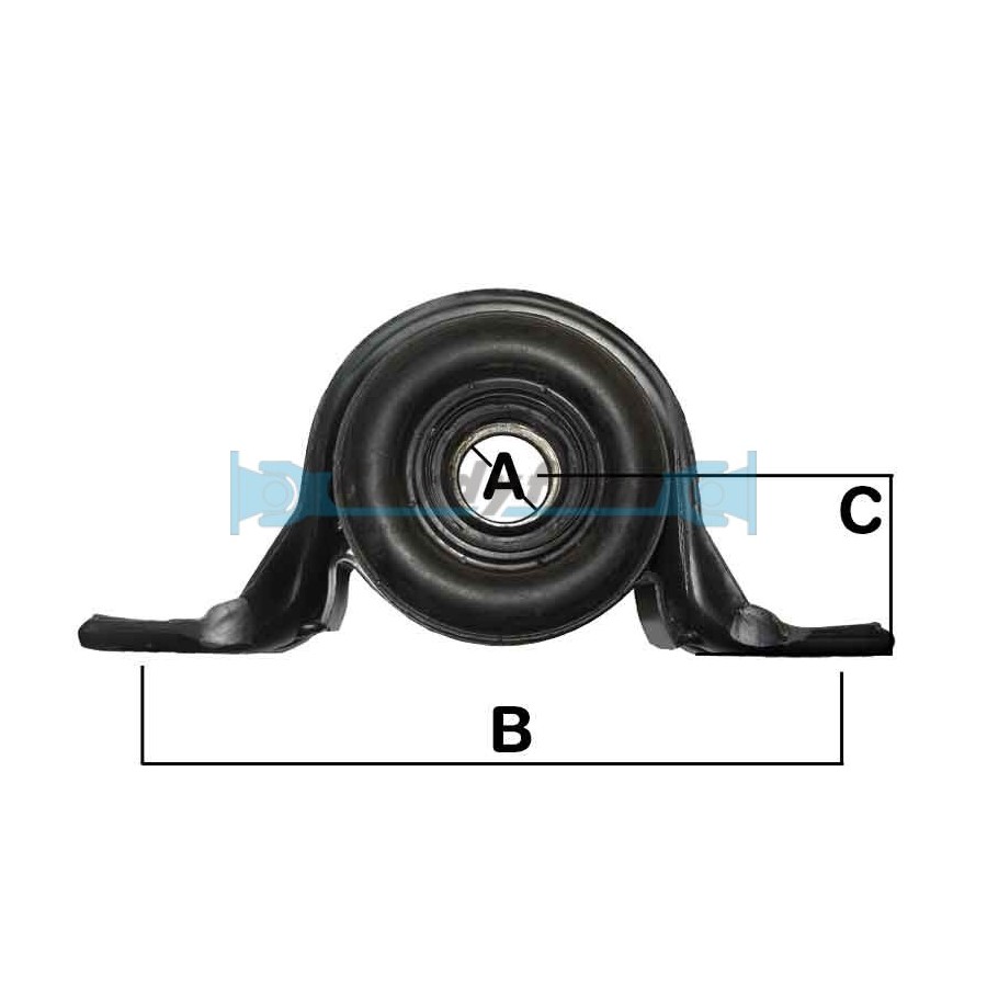 Center support bearing Ssanyong Rodius