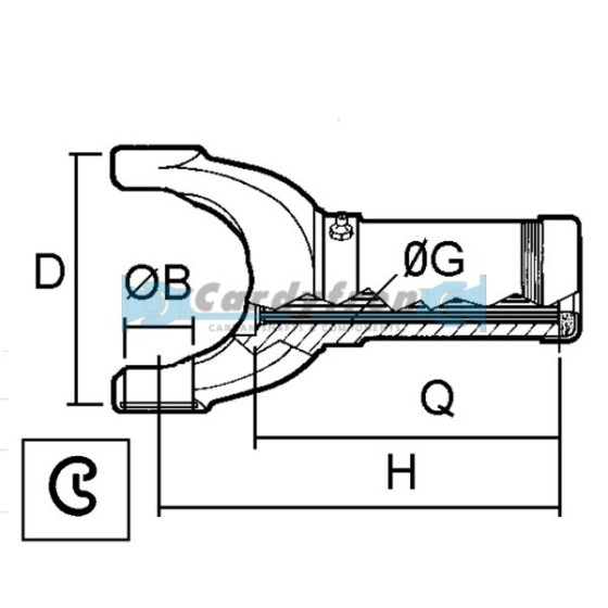 SLIP YOKE S.1300