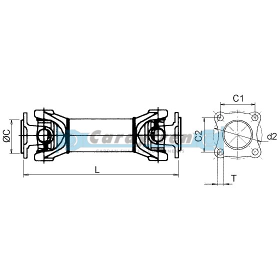 TRANSMISION CARDAN BMW X-3 E83 DELANTERA REF 26203401609