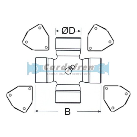 CRUZ VOLVO V400 E/C 50x152,6 mm 