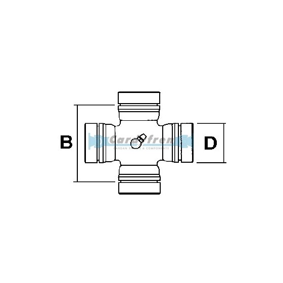 U JOINT GEWES 84 Ø 83x231,4