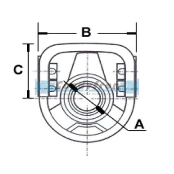 CENTER SUPPORT BEARING MERCEDES BENZ ACTROS