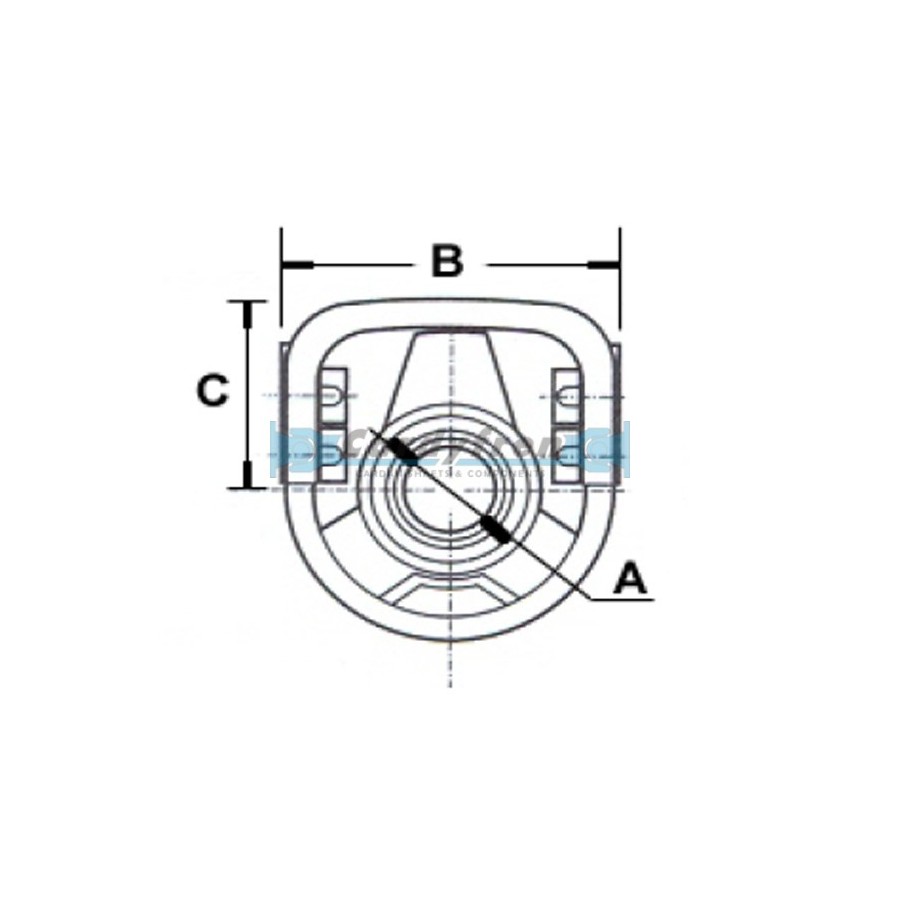SOPORTE RODAMIENTO MERCEDES BENZ ATEGO