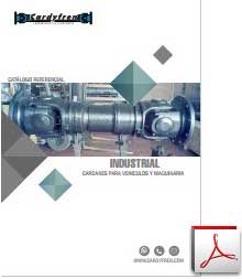 Catálogo de transmisiones cardan y componentes para industria y vehiculos industriales