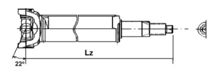 [CASE98OP012] TRANSMISION SOP. S.1550 L=670,3 HF ABIERTA/BARRON SOP. (CASE)